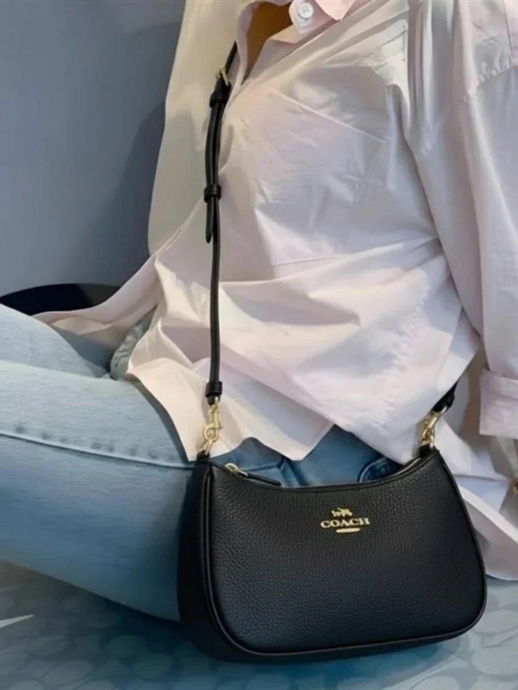 COACH TERI SHOULDER BAG - BLACK