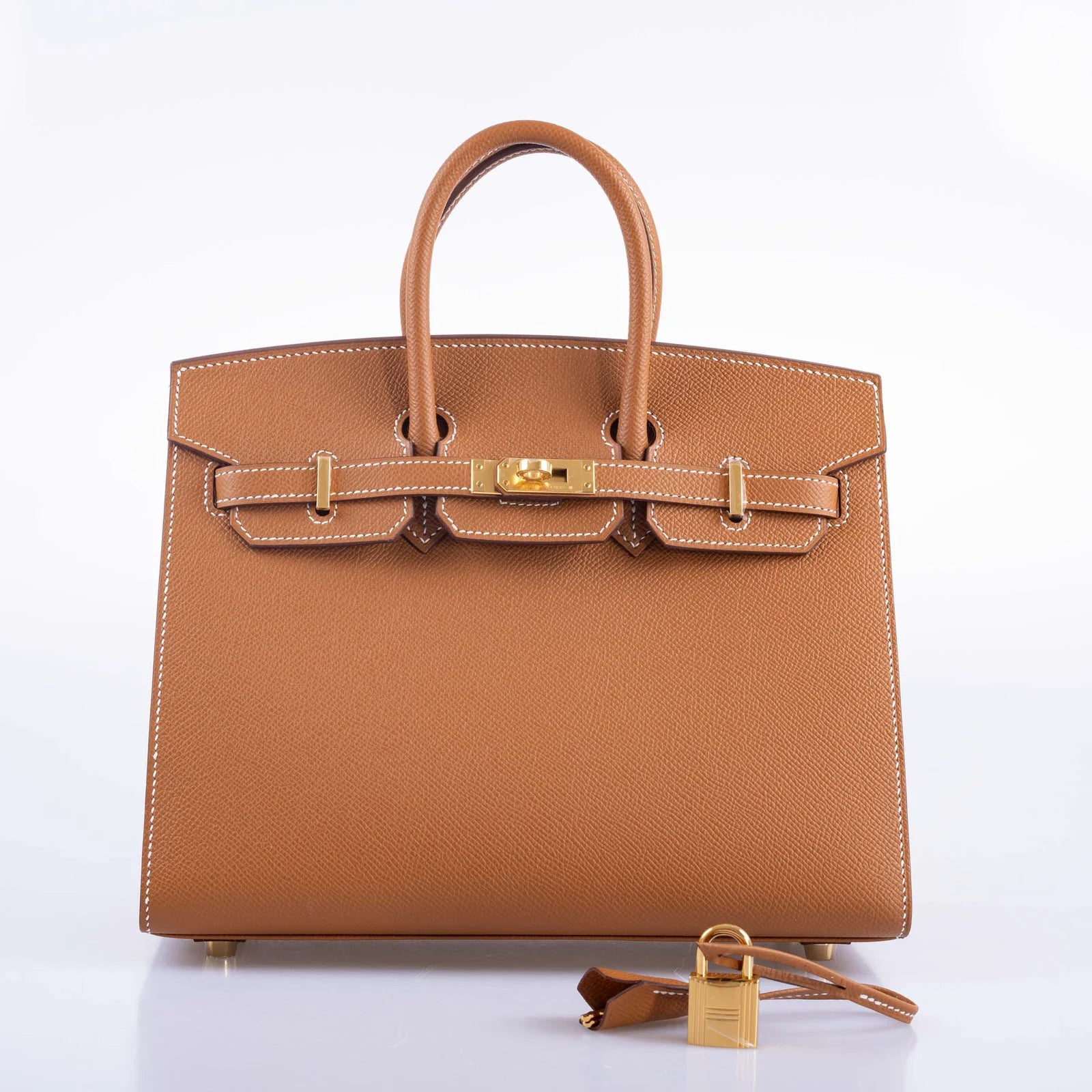 H. Birkin Sellier 25 Gold Epsom