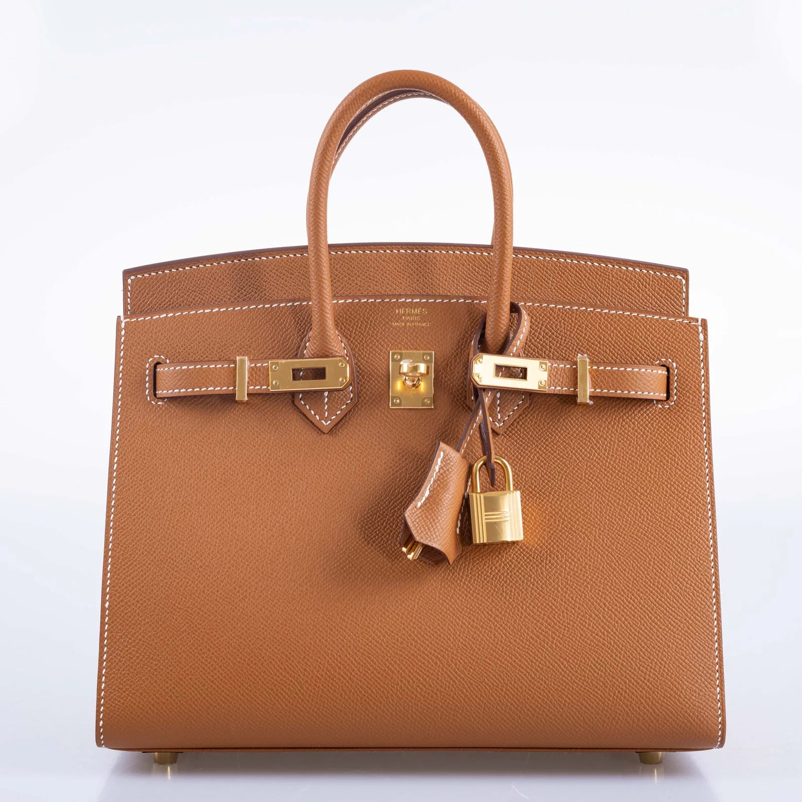 H. Birkin Sellier 25 Gold Epsom