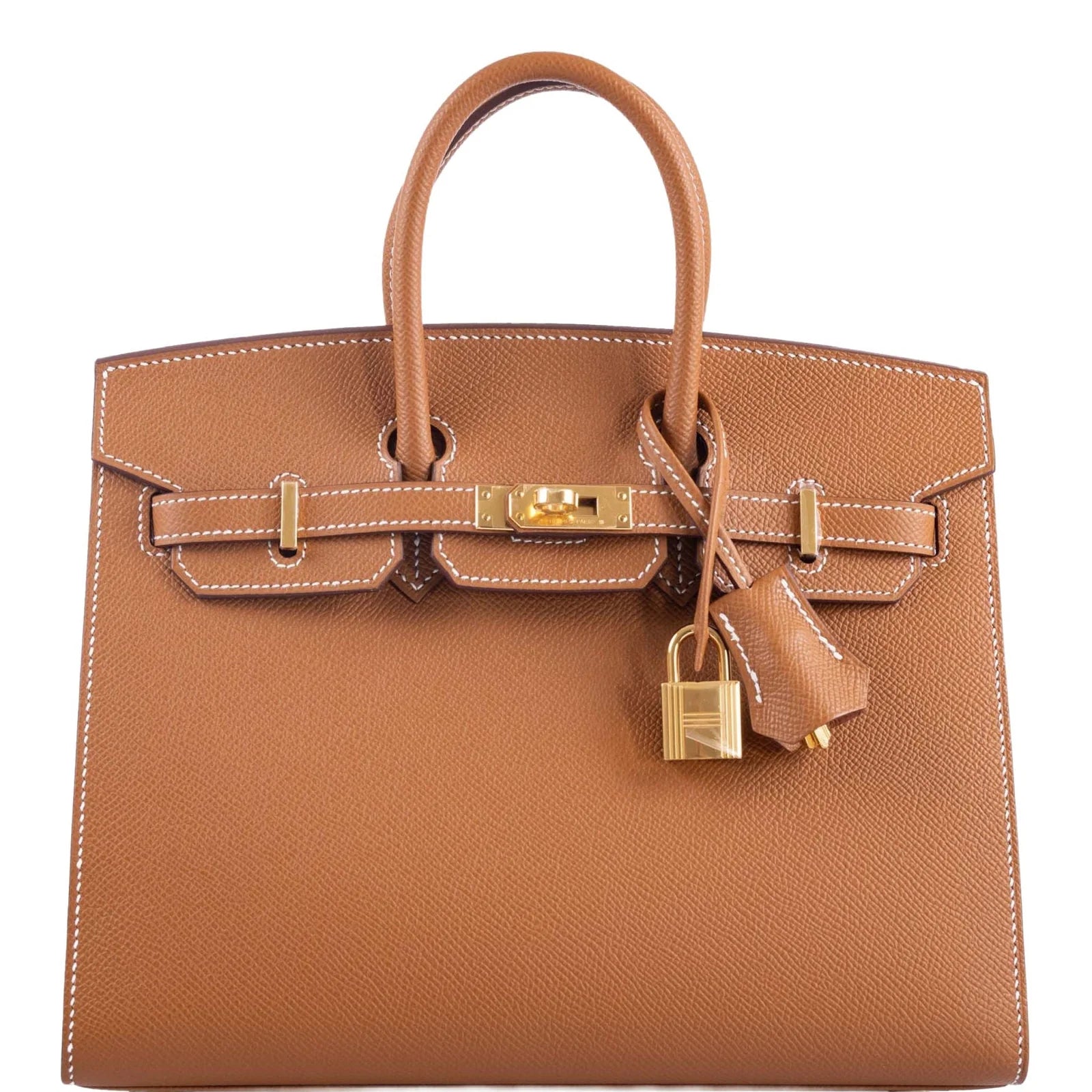 H. Birkin Sellier 25 Gold Epsom