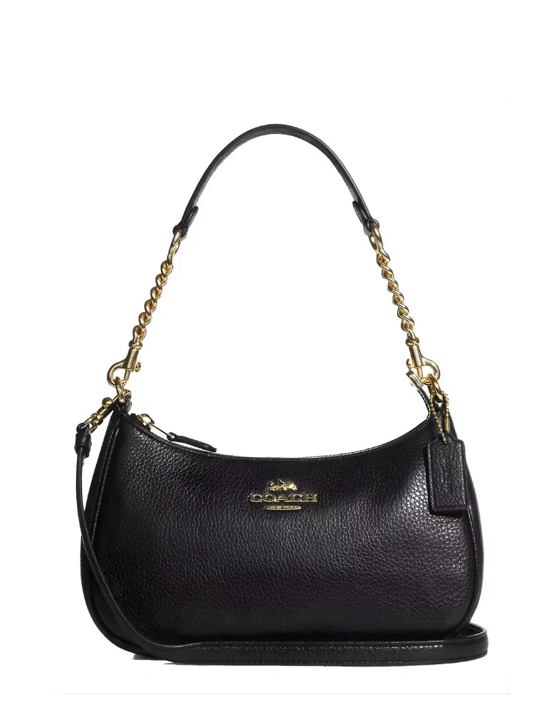COACH TERI SHOULDER BAG - BLACK