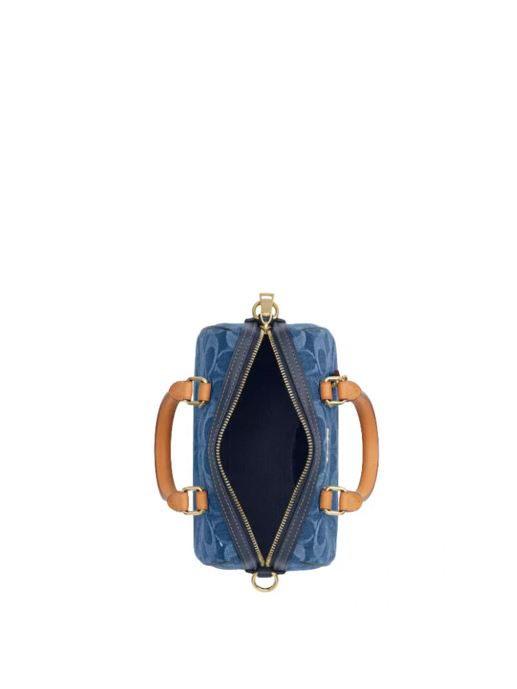COACH ROWAN SATCHEL BAG IN SIGNATURE CANVAS